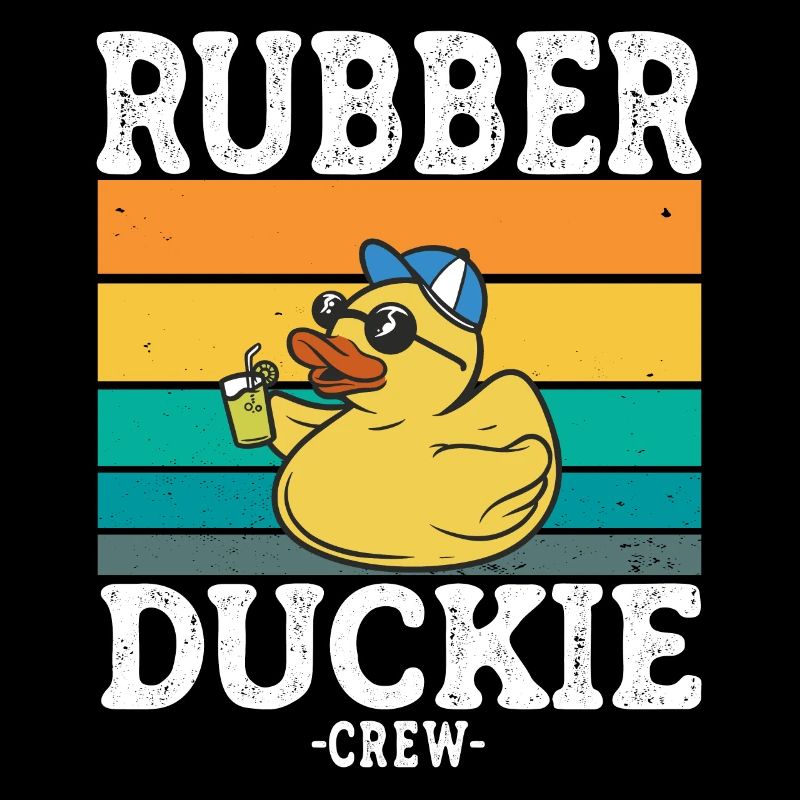 Canard en caoutchouc Canard jaune Équipage Baignade Canards Canards Canards