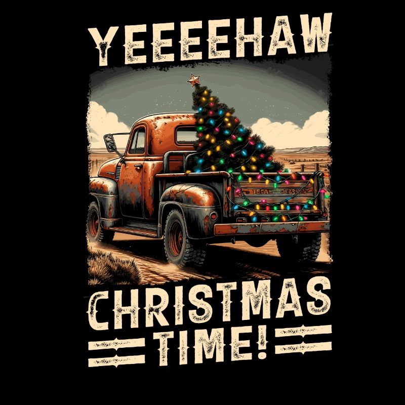 Yeehaw C’est Noël – Camionnette