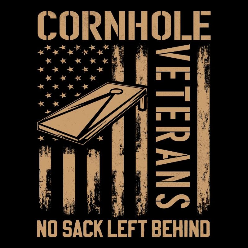 Cornhole Veteran - No Sack Left Behind
