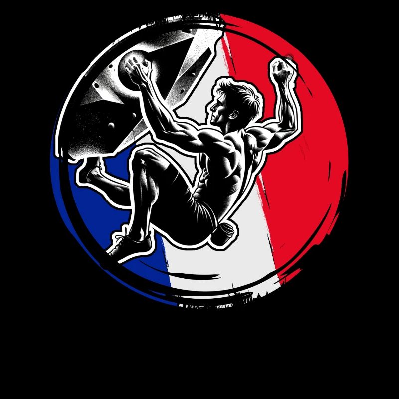 France Climber – Distressed Boulderer Climbing