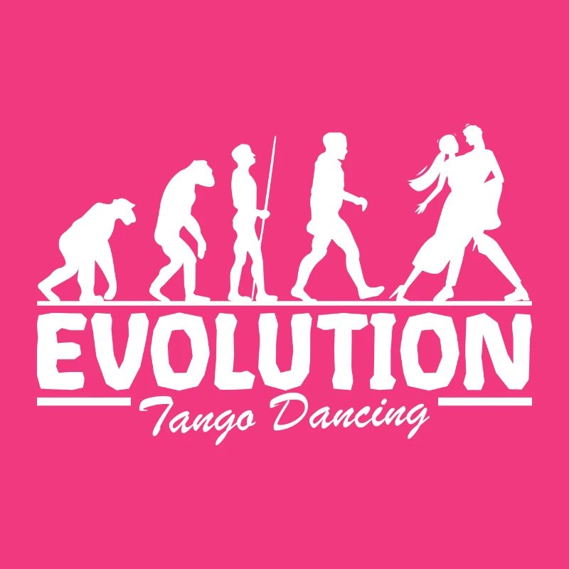 Tango danse évolution de la danse drôle pour couple de danse