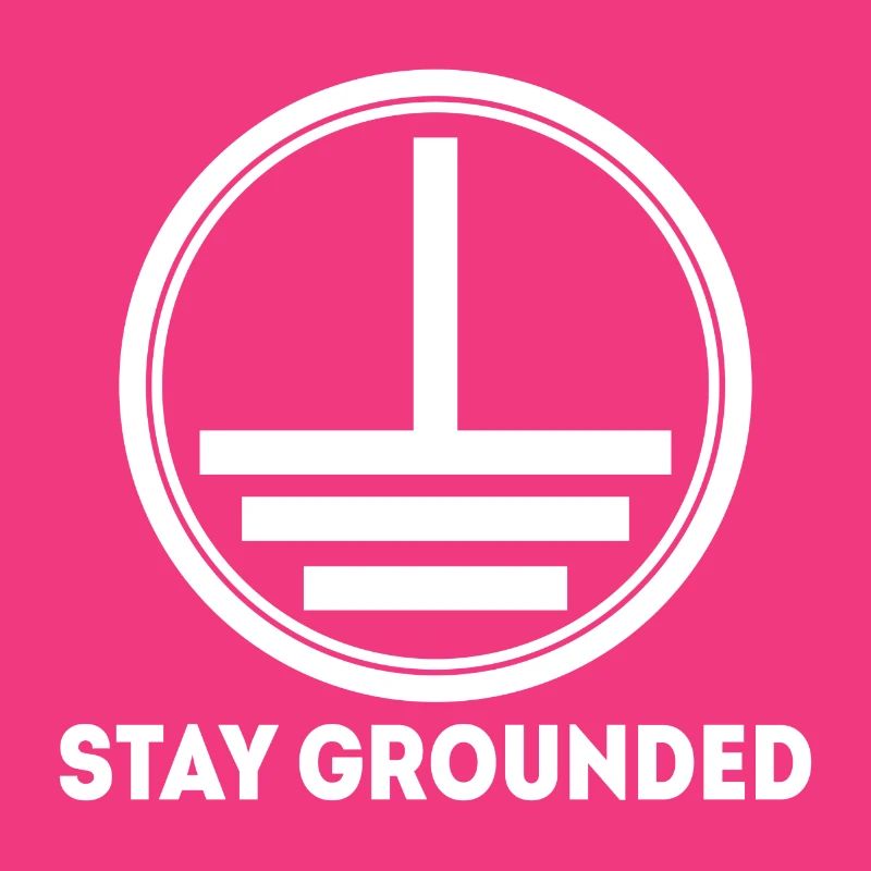 Stay Grounded Electrician Electronics Technician Gift