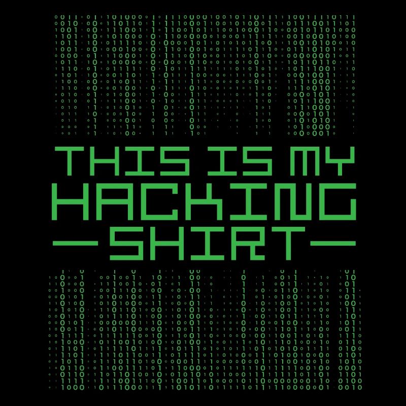 This is my Hacking Shirt Informatiker Geschenk