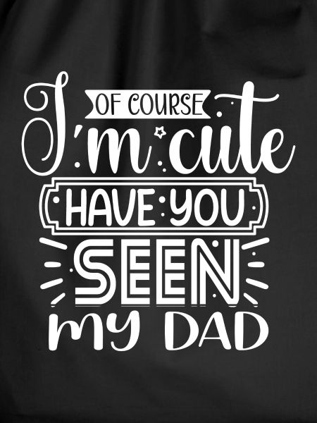 Of course I'm cute