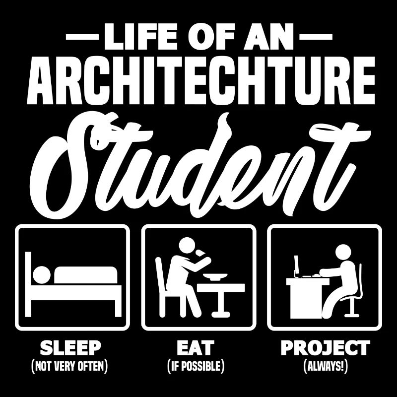 Architecte étudiant architecture école cadeau