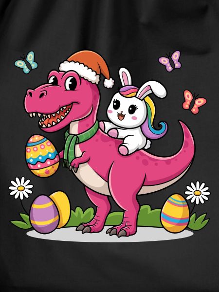 Easter Dinosaur Bunny Ears Easter