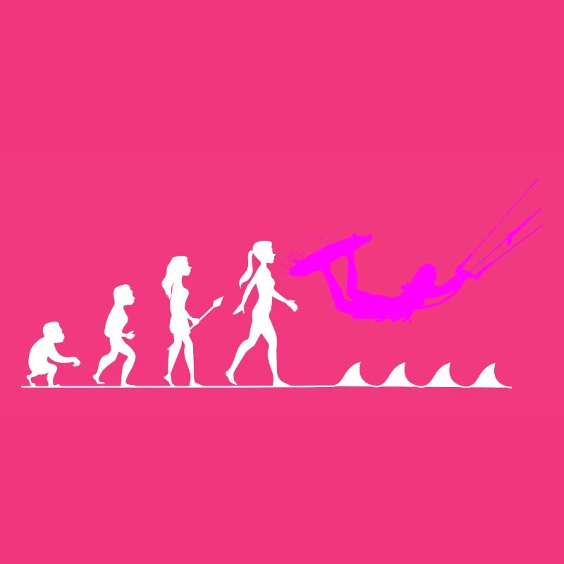 L’évolution vers la kitesurferin