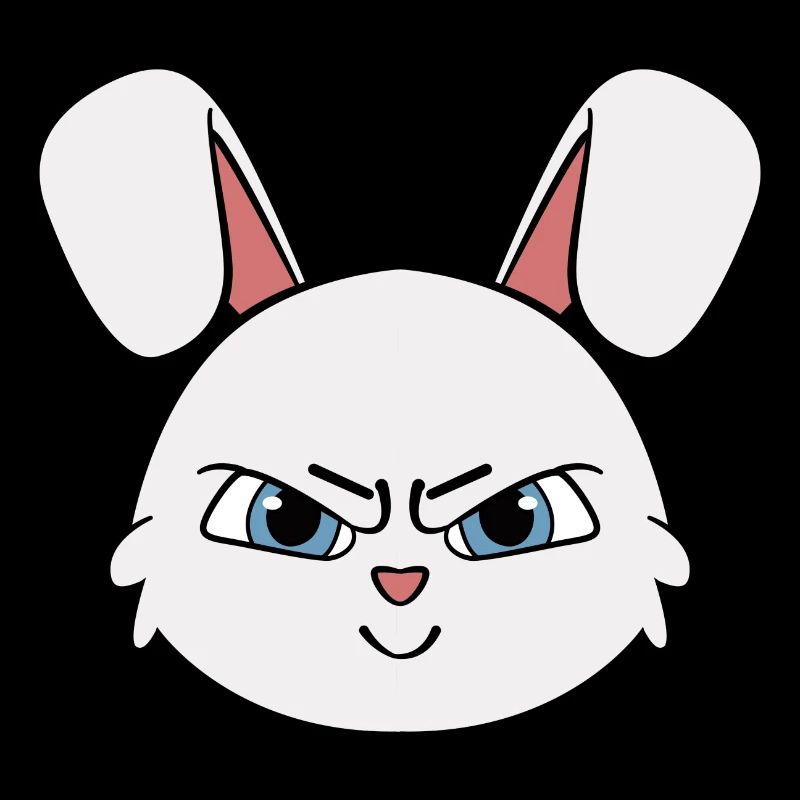 Rabbit | Rabbit with a nasty smile / grin
