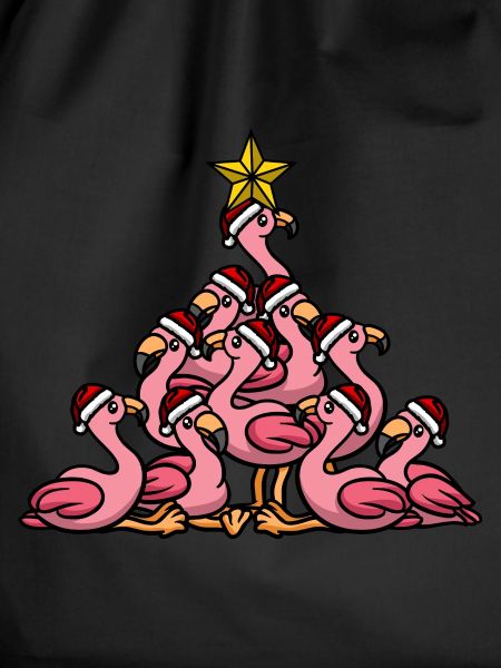 Flamingo Christmas Tree