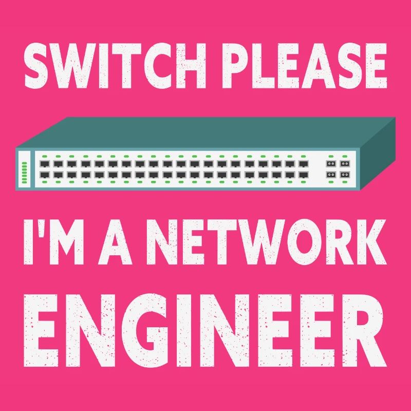 Switch Please I'm A Network Engineer IT Tech