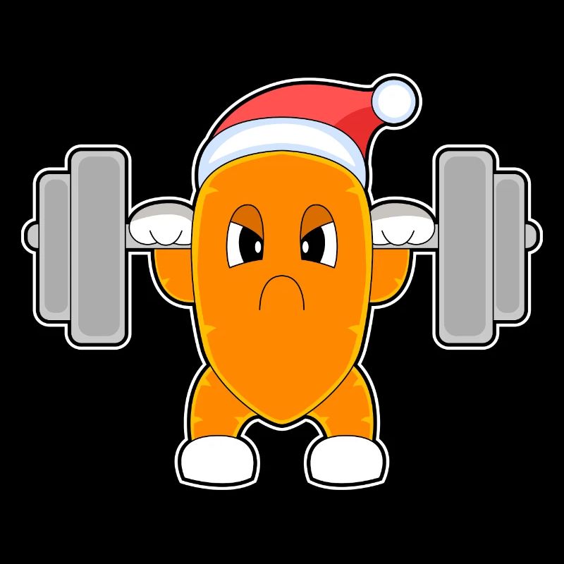 Carrot Christmas Bodybuilding