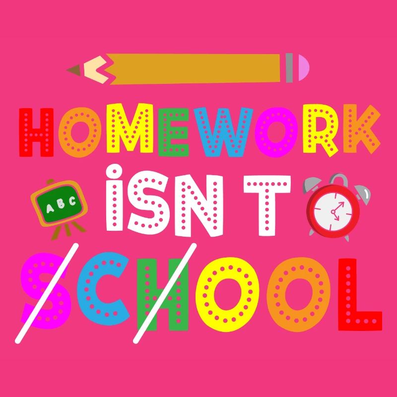 Les devoirs ne sont pas une école cool