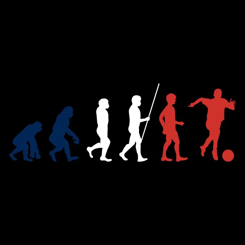 Fußball Frankreich Evolution Fußballer