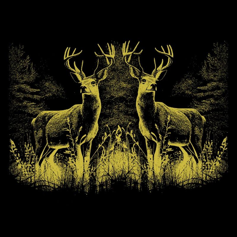 Hirsch Hirsche Wild Rotwild Rehbock