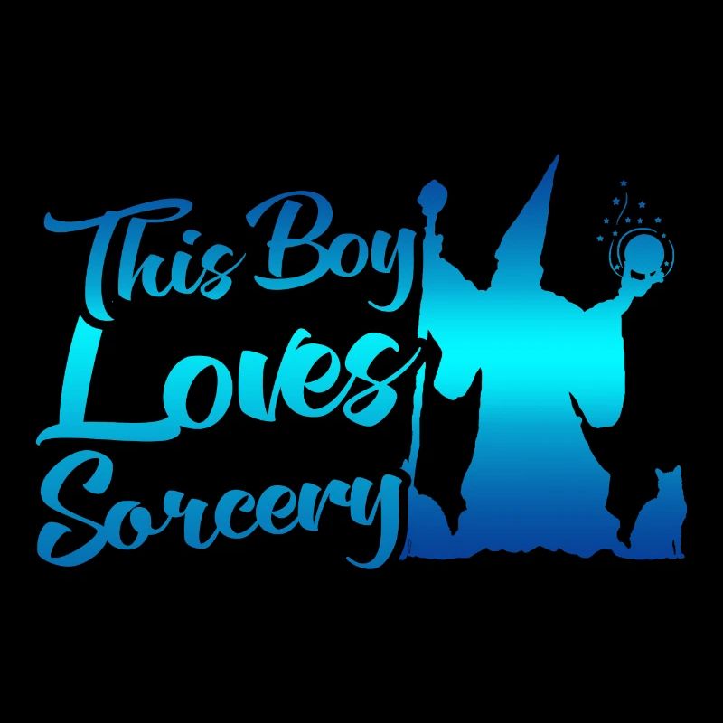 This boy loves magic