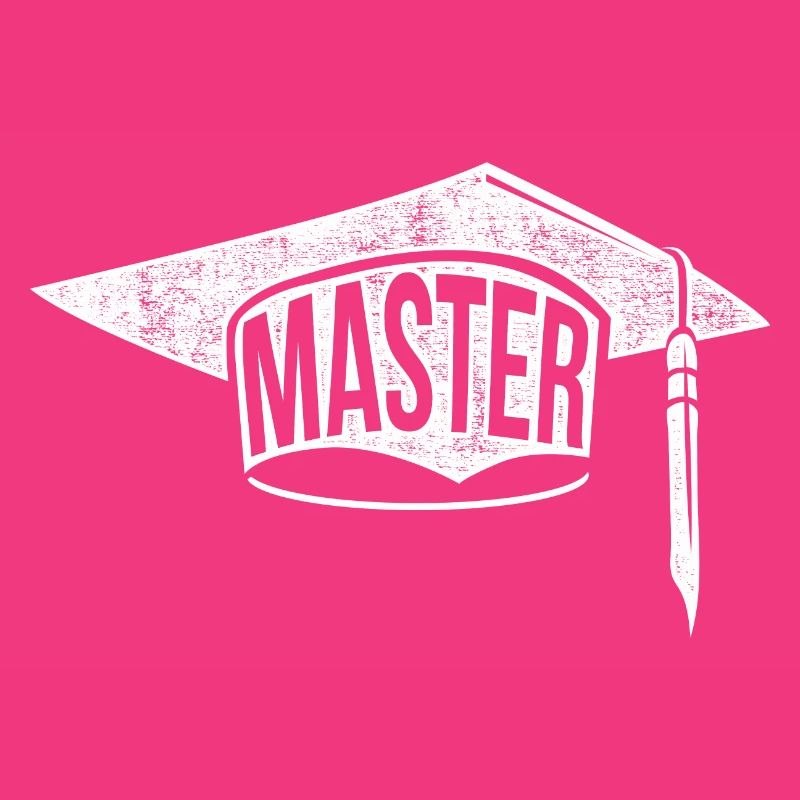Master Degree Gift Saying Master Hat