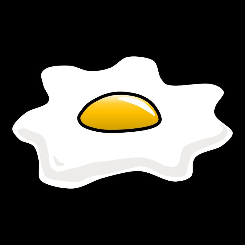 Fried egg egg fried egg