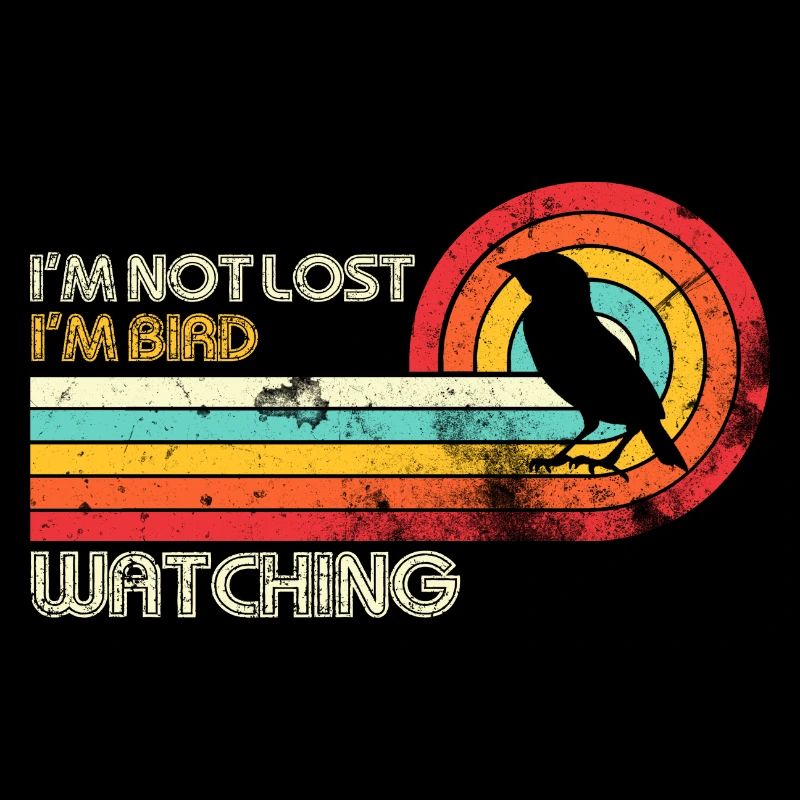 Ich bin nicht verloren Ich bin Vogelbeobachtung