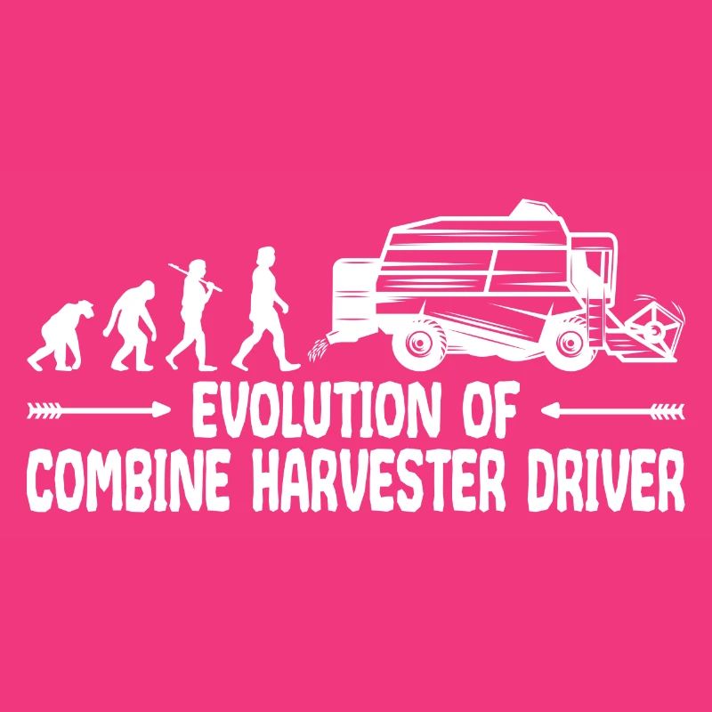 Combinez Grain Farmer Evolution Funny