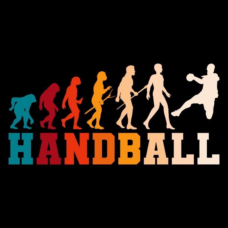 Handball Evolution Handballer Handballspieler