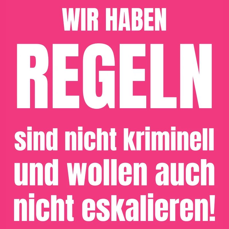 Gruppe oder Auflügler haben Regeln