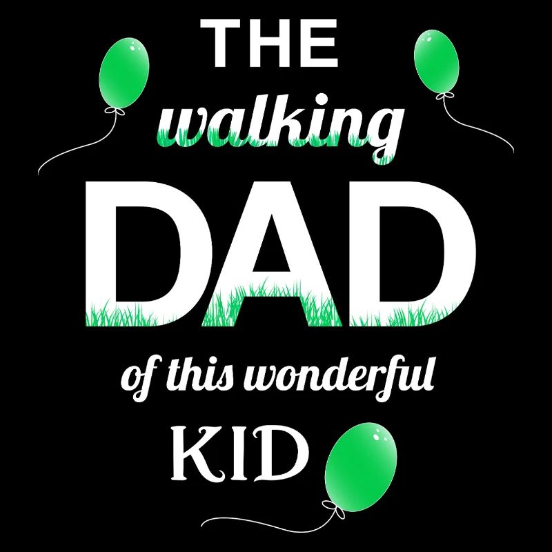 Walking Dad Kid Proud Dad Child