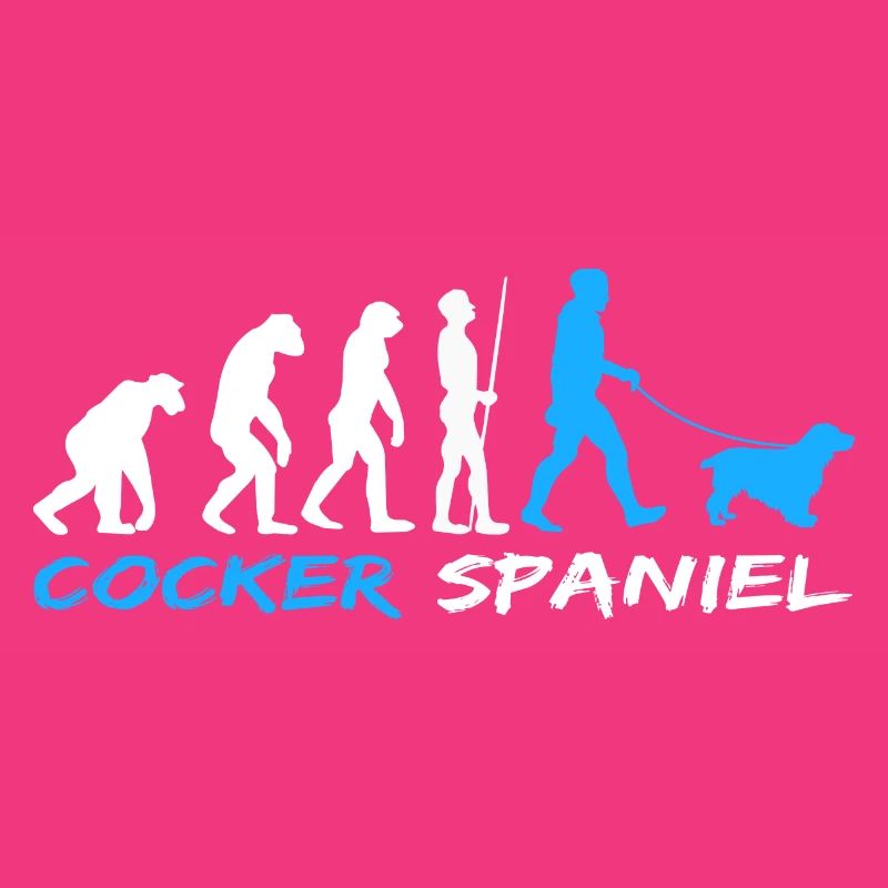 Englischer Cocker Spaniel Hundebesitzer Evolution