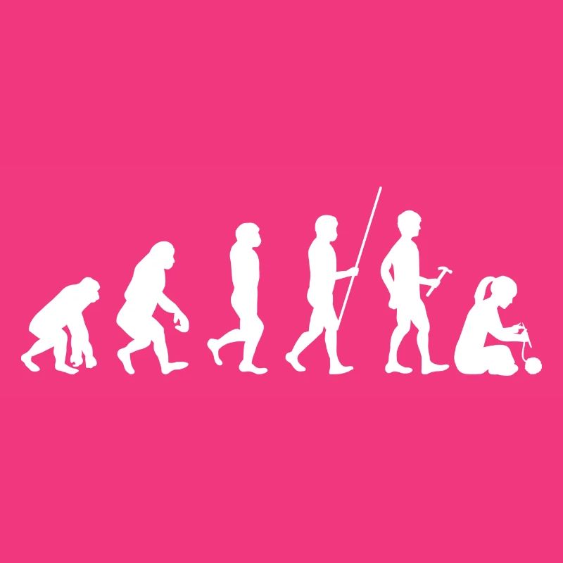 Evolution knitting hobby needlework wool gift