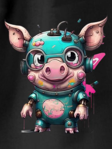 Roboter Schwein