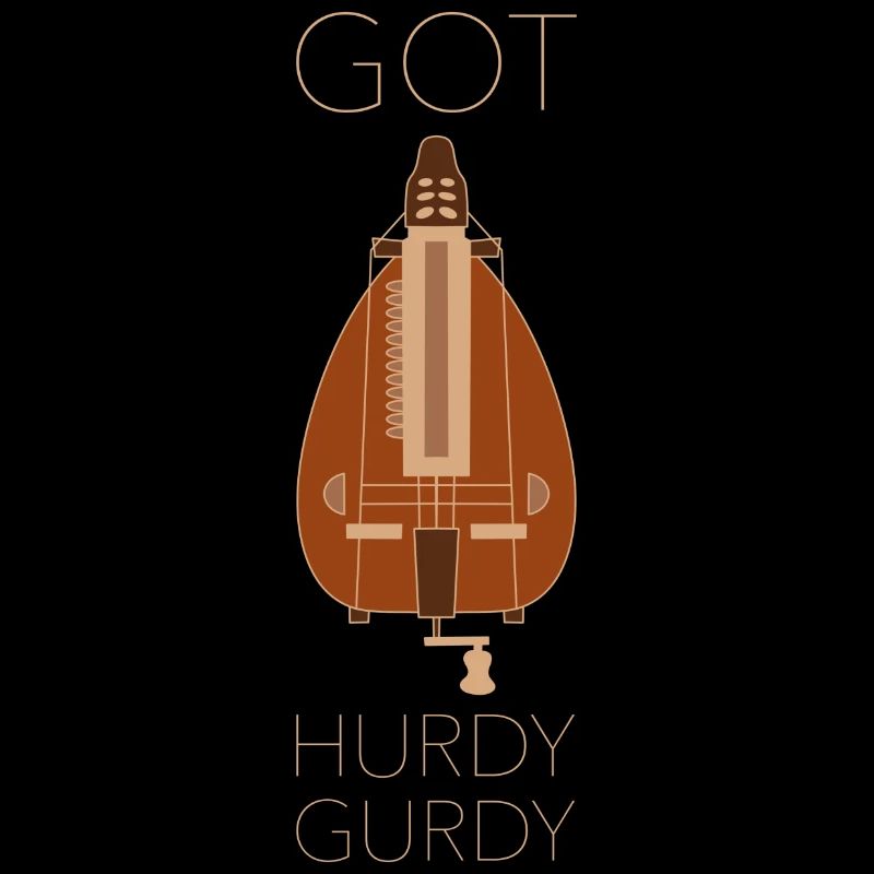 Hurdy Gurdy Witzig Mittelalter Geschenk