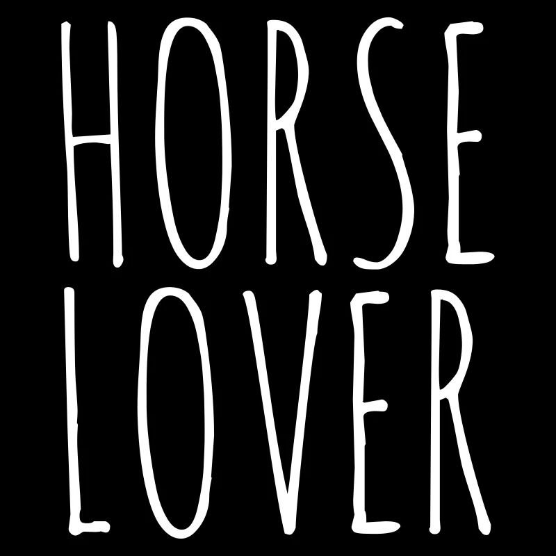 Horselover Pferde Spruch Geschenk