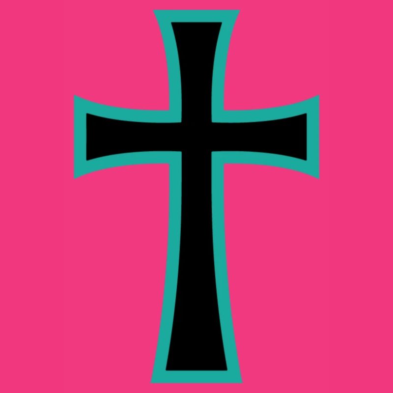 Blaues oder keltisches keltisches Kreuz