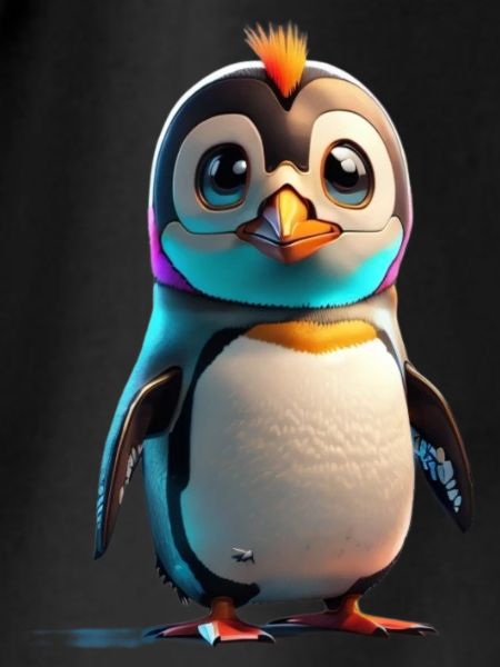 Roboter Pinguin