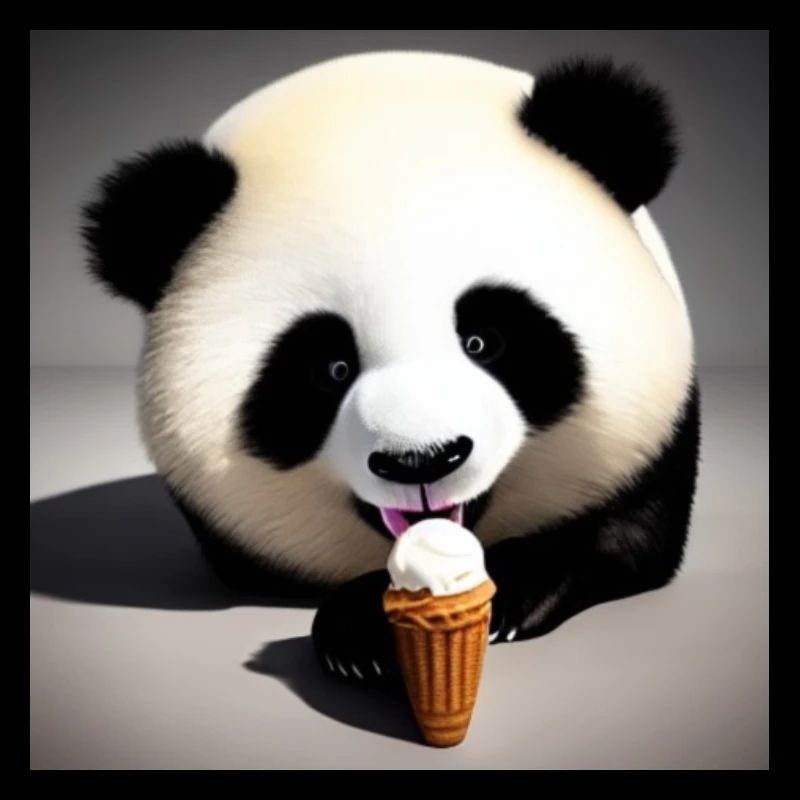 Panda Eis