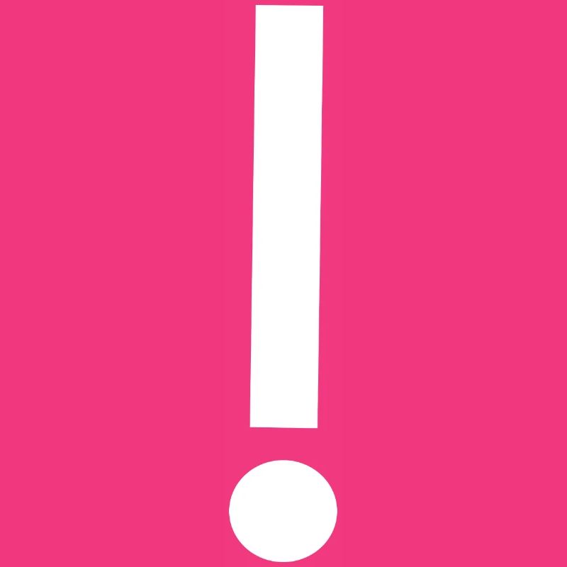 Exclamation Mark Template Design Pattern