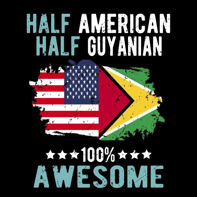 Moitié Américain Moitié Guyanais