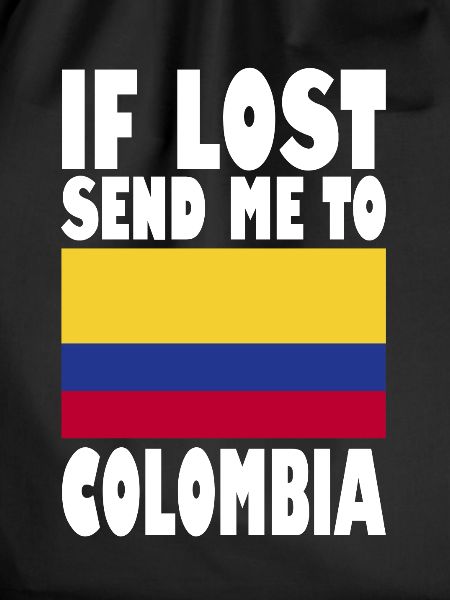 Colombia Flag Saying
