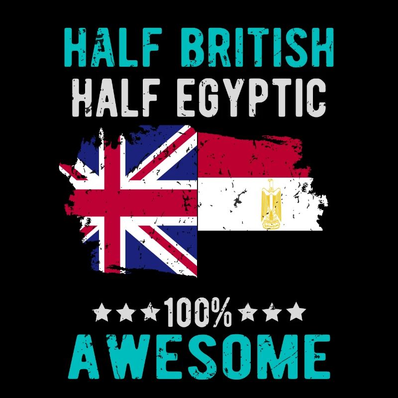 Half British Half Egyptian