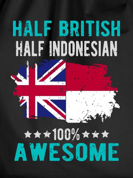 Half British Half Indonesian