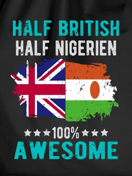 Half British Half Nigrer