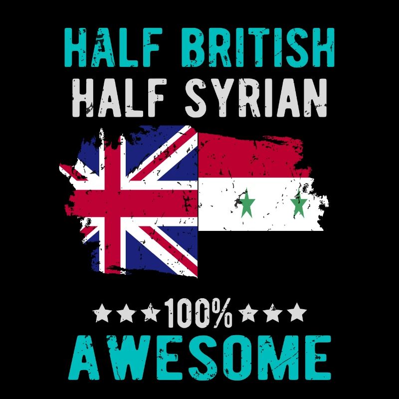 Moitié britannique moitié syrien