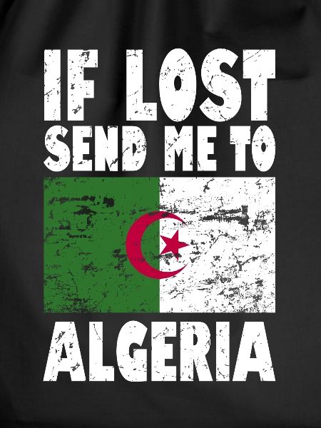 Algeria Flag Saying