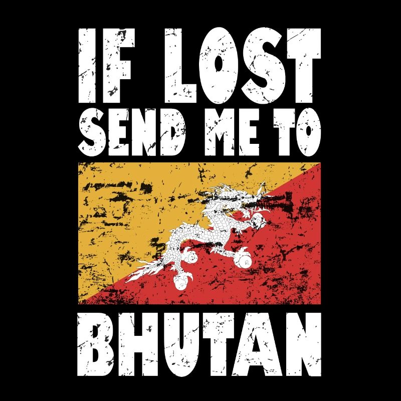 Drapeau du Bhoutan Disant