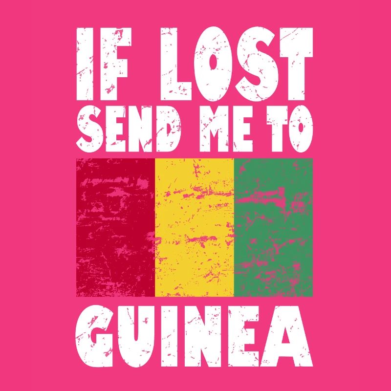 Guinea Flagge Spruch