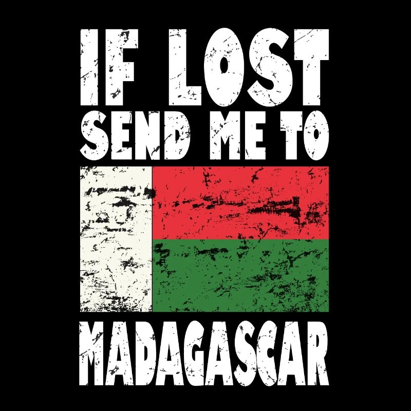 Madagaskar Flagge Spruch
