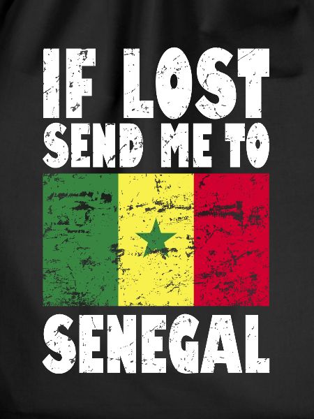 Senegal Flag Saying