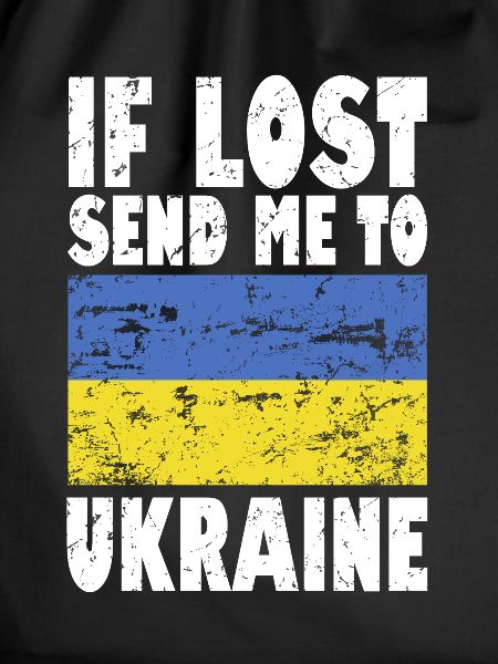 Ukraine Flag Slogan