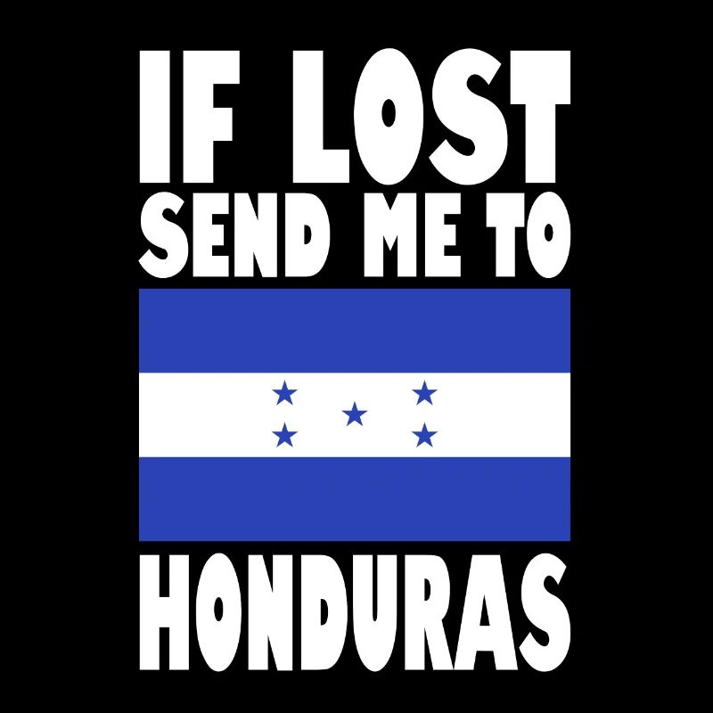 Honduras Flagge Spruch
