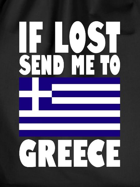Greece Flag Saying