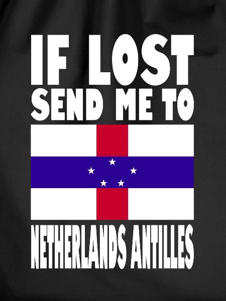 Netherlands Antilles Flag Saying